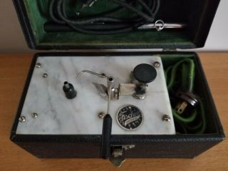 H G Fischer Violet Ray Machine Portable Vintage Quack Or Project