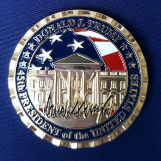 Trump White House President Challenge Coin