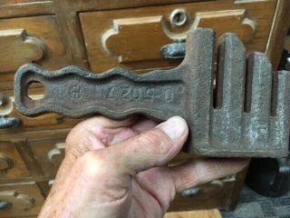 Antique Farmall Ihc Steel Chain Detacher Anvil Tool International Ih Corn Picker