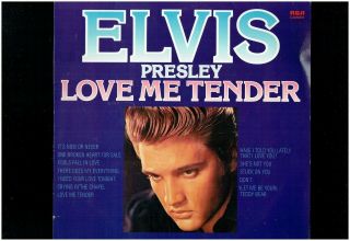 Elvis Presley Love Me Tender Lp