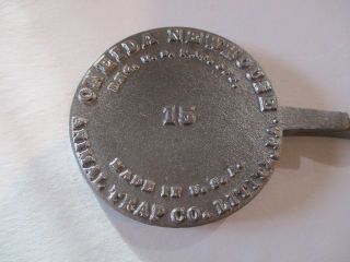 Newhouse Number 15 Bear Trap Pan  / Hutzel / Trapping
