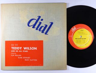 Teddy Wilson - And His All Stars 10 " - Dial - 213 Mono Dg Ear Vg,