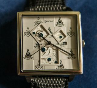 Gift Pack - Five Barclay Past Master Masonic Watches Only $300 ($60 A Watch)