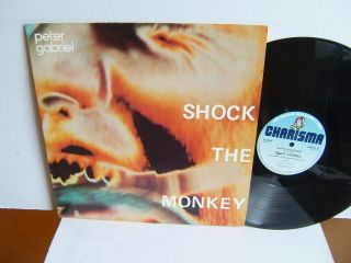Peter Gabriel - Shock The Monkey Shock 12 Uk 12 " 1st Press 1982 Charisma
