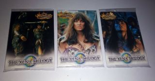 Hercules The Legendary Journeys The Xena Trilogy Chase 3 Card Set