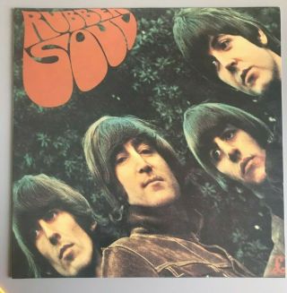 The Beatles " Rubber Soul " Rare Green Vinyl Pmc 1267 Mono