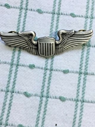 Us Army Air Corp Pilot Flight Wings World War 2