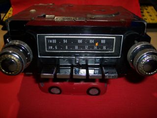 Vintage 1977 - 78 Cadillac Eldorado Oem Am/fm 8 - Track Stereo Radio Serviced