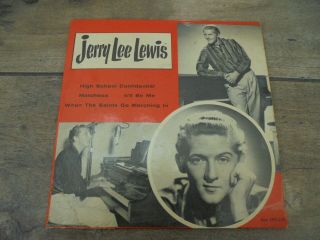 Jerry Lee Lewis - High School Confidential 1958 Usa Ep Sun Rockabilly