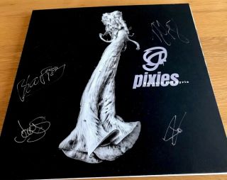 The Pixies Band Hand Signed Colour Vinyl Lp Beneath The Eyrie Black Francis