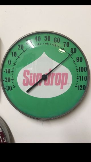 Vintage Sun Drop Thermometer