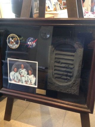 Kennedy Space Centre Apollo 11 Display Case. 3