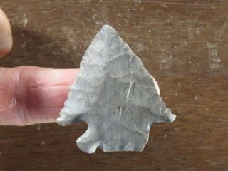 Attractive Early Archaic Corner - Notched,  Cache River Area,  Southern Illinois L 2