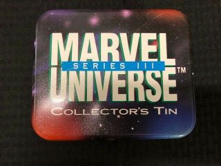 Marvel Universe Series 3 1992 Collectors Tin 746/10000