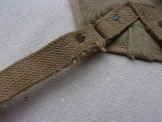 WW2 GI Medic Bag Suspenders - - Unit Marked - - 3