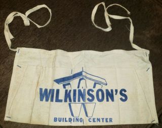 Vintage Carpenters Nail Apron,  Wilkinson 