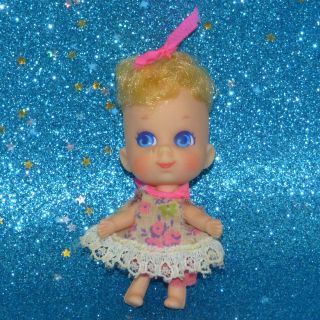 Mattel Rarest Liddle Kiddle BABY DIDDLE DOLL Sears Exclusive outfit no shoes 3