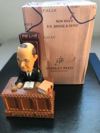Supreme Court Justice Stanley Reed Bobblehead The Green Bag