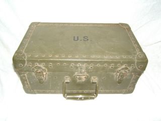 Ww2 Wwii Us U.  S.  Army M - 1944 Barber Kit W/ Case & Tools Dated 1945 Vtg Old