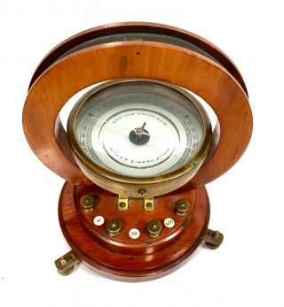 Antique Philip Harris & Co Ltd Birmingham Galvanometer Electric Current Tester 2