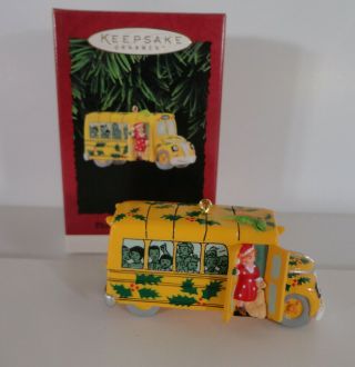 The Magic School Bus Hallmark Ornament 1995 Mrs Frizzle