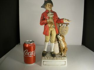 Kontinental Classic Tavern Owner/ Town Crier With Dog Decanter 1978