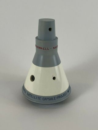Vintage NASA McDonnell Mercury Manned Satellite Capsule Desktop Topping Model 2
