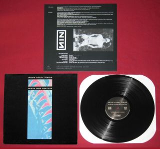 Nine Inch Nails Nin Pretty Hate Machine Nm Orig 1989 Lp Tvt 2610 Trent Reznor