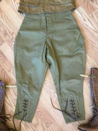 1920s era BOY SCOUT Uniform MERIT BADGE Sleeve PATROL LEADER Patch Pants BOOTS 3