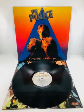 The Police - Zenyatta Mondatta - Vinyl Lp Album - A&m Records - 1980 Us