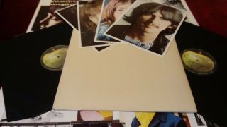 The Beatles - White Album - Uk 2lp In Laminated Gatefold With Poster And Photos