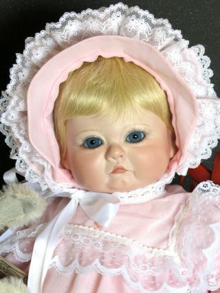Porcelain BABY NELL by American Master Doll Artist Judith Turner 2