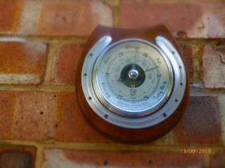 Collectable : N & B : Enbeeco : Horse Shoe Barometer : Lovely