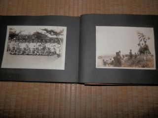 Ww2 Japanese Picture Album Of A Navy Flying Corps.  93 Photos.  1940.  Good