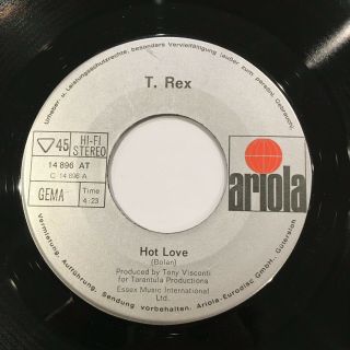 T.  REX HOT LOVE - WOODLAND ROCK 7 