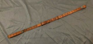 Ww2 Us Army M1903 Springfield Rifle Leather Sling Steel Hardware Natural Color