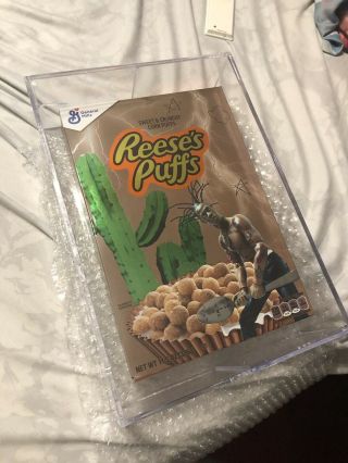 Travis Scott Cactus Jack Reeses Puffs Box Extremely Limited/sold Out