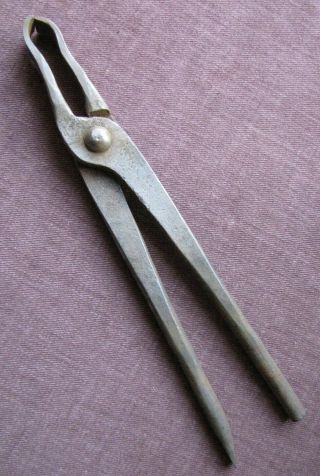 Vintage V & B Cast Steel Blacksmith Type Pliers / Tongs (vaughan & Bushnell?)