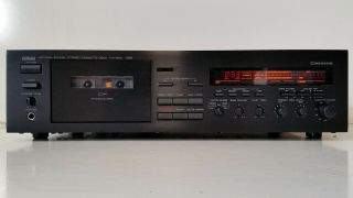 Collectible Vintage Single Cassette Deck Player Recorder Yamaha Kx - 530