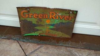 Green River Soda Sign - 1920 