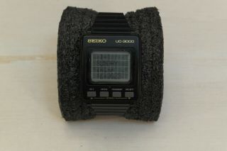 Vintage Seiko Uc - 3000 Digital Computer Watch Uw02 - 0020