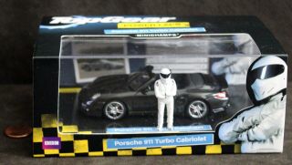 Minichamps 1:43 Diecast,  Top Gear Power Laps Porsche 911 Turbo Cabriolet W/ Stig