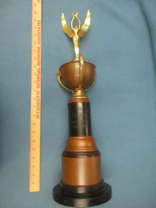 50s Sports Trophy Auto Racing Pre Nascar Motor City Speedway Ford Motor Dearborn
