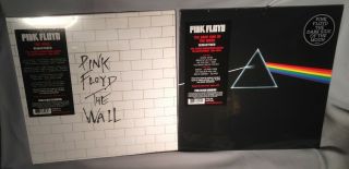 Lp Pink Floyd Dark Side Of The Moon & The Wall 2lps 180g Vinyl 2016