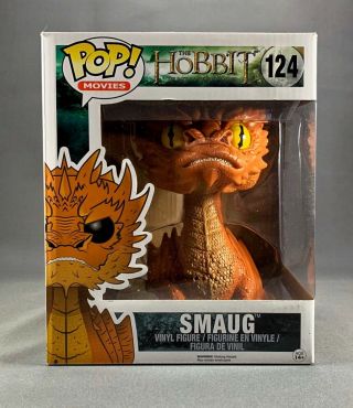 Funko Pop Movies Hobbit Chase Smaug Deluxe Vinyl Figure 124 Lord Of The Rings