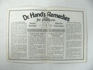 Dr Hand Remedies Advertisement for Worm Elixir for Children Lotion Quackery 101 2