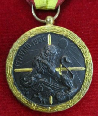 Spain Spanish Civil War German Legion Condor Franco Medal Order Badge Star Ww2