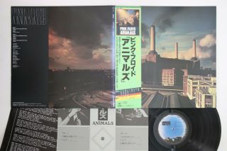 Lp/gf Pink Floyd Animals 25ap340 Cbs Sony Japan Vinyl Obi