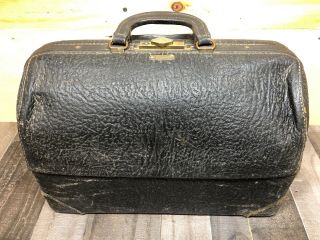 Vintage Antique Doctors Medical Bag Emdee By Schell Patent No.  2293363