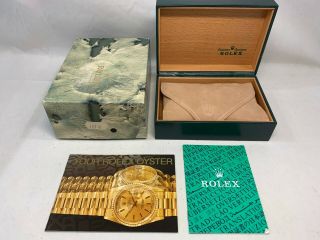Vintage Rolex Gmt - Master 16710 Watch Box Case 68.  00.  08 Booklet 1028022